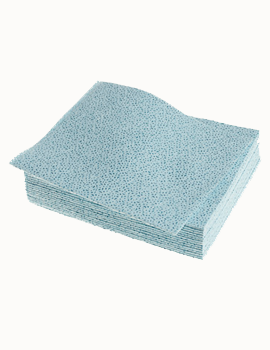 Industrial 1/4 Fold Cleaning Cloth 40cm x 35cm 1 x 150 Blue